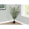 Monarch Specialties Artificial Plant 47" Tall Palm Tree, Indoor, Faux, Fake, Floor, Greenery, Potted, Real Touch I 9537 - alternate 2